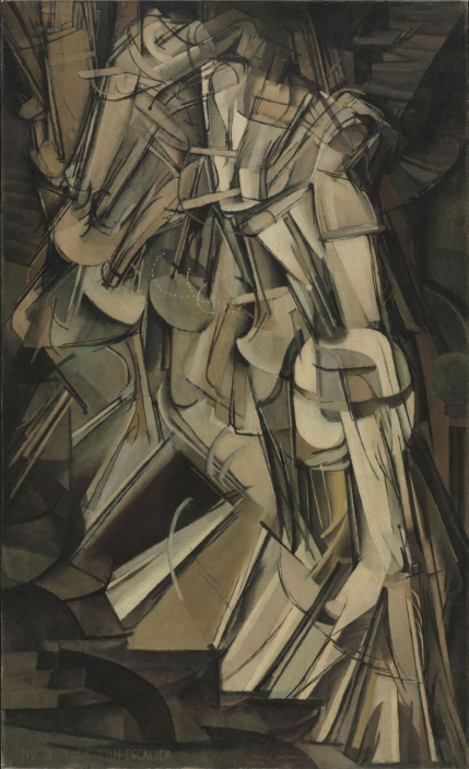 Marcel Duchamp - Nude Descending a Staircase (1912)