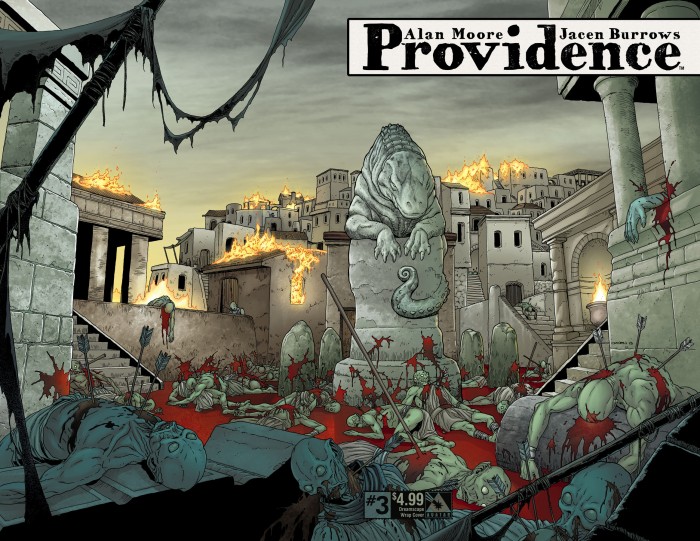 Providence #3, dreamscape cover, art by Jacen Burrows