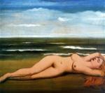 "At Sea", Paul Delvaux, 1934