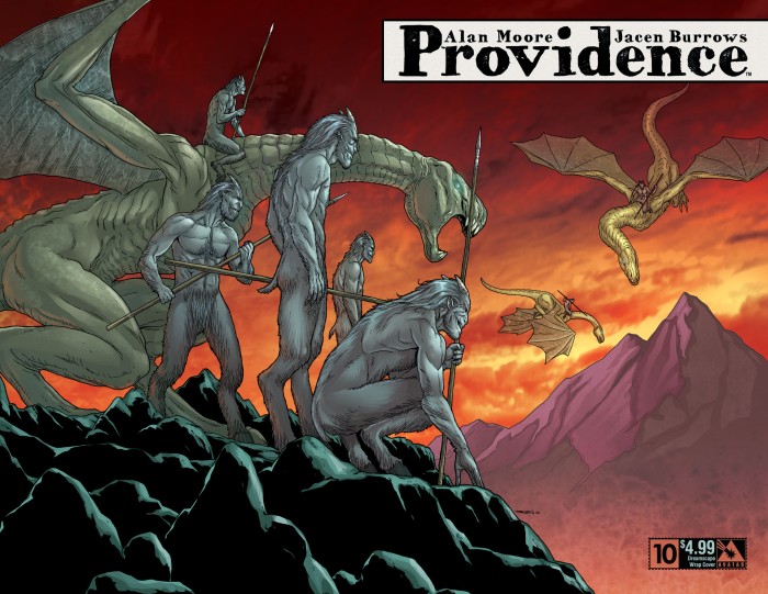 Providence #9, Dreamscape wrap variant cover, art by Jacen Burrows