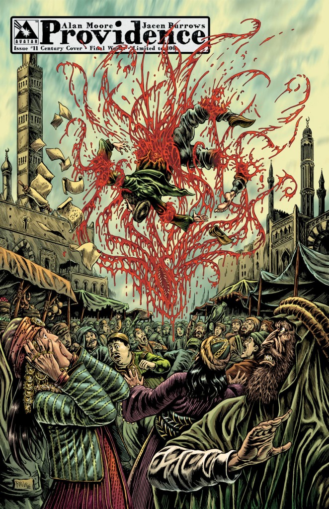 Providence #11, Century Variant 02 - Final Words; art by Raulo Caceres